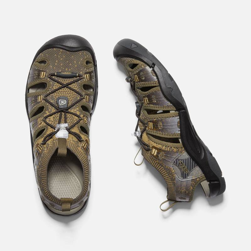 Keen EVOFIT One Trekkingsandalen Herren DE-51498 Dark Olive/Antique Bronze - Keen Herrenschuhe Olivg